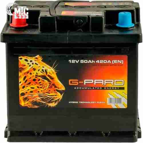 Аккумулятор G-Pard Standard TRC050-01 [6CT-50L] EN420 А 207x175x190мм
